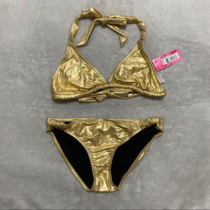 Gold bikini